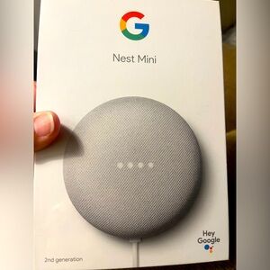 Google Nest Mini - color chalk (white)